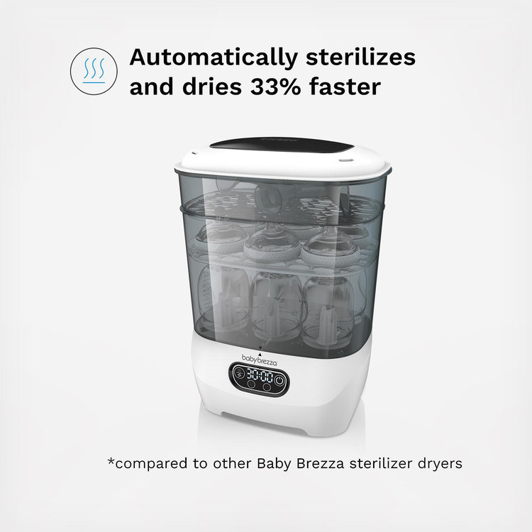 Baby Brezza, One Step™ Baby Bottle Sterilizer & Dryer Advanced
