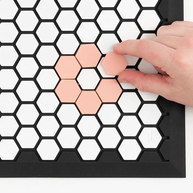 Letterfolk Doormat Tile Set - Color Tile for Customizable Mat Design - Set of 75, Cherry Blossom