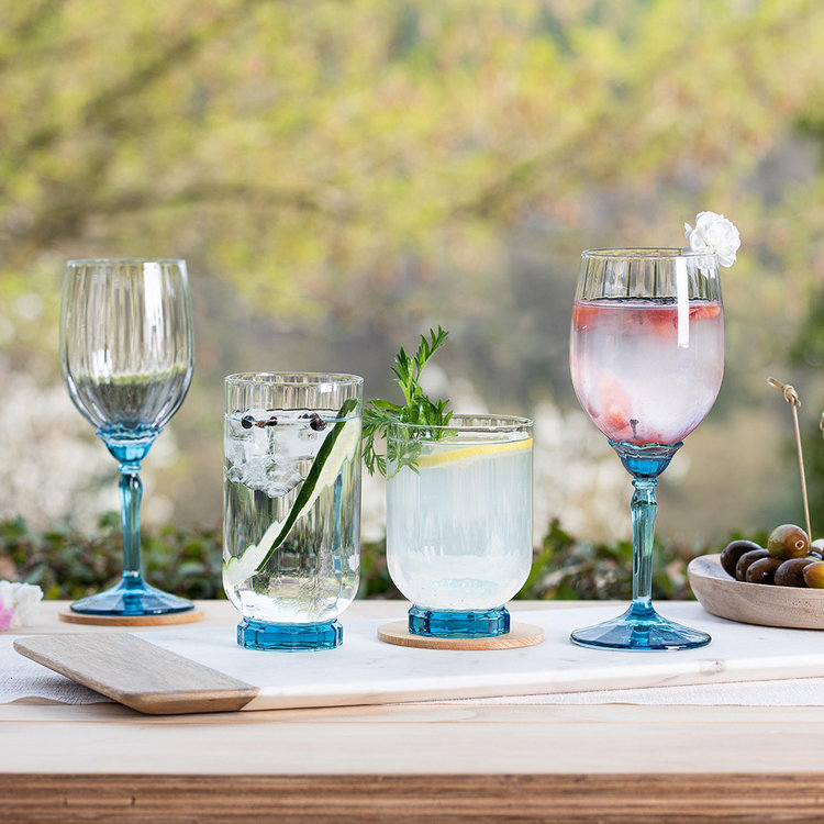 Bormioli Rocco - Lot De 6 Verres Rocks Bar Florian 30 Cl - Design Moderne Et Élégant