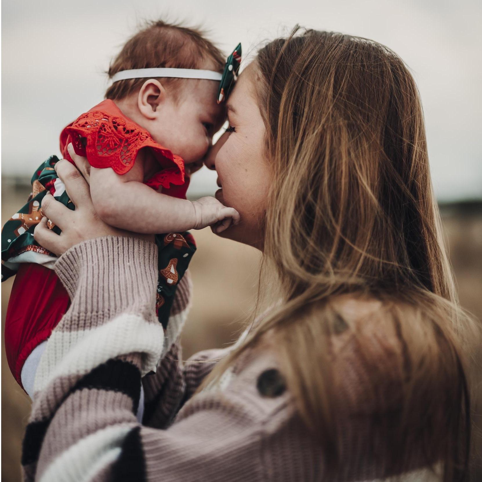 She loves mommy too