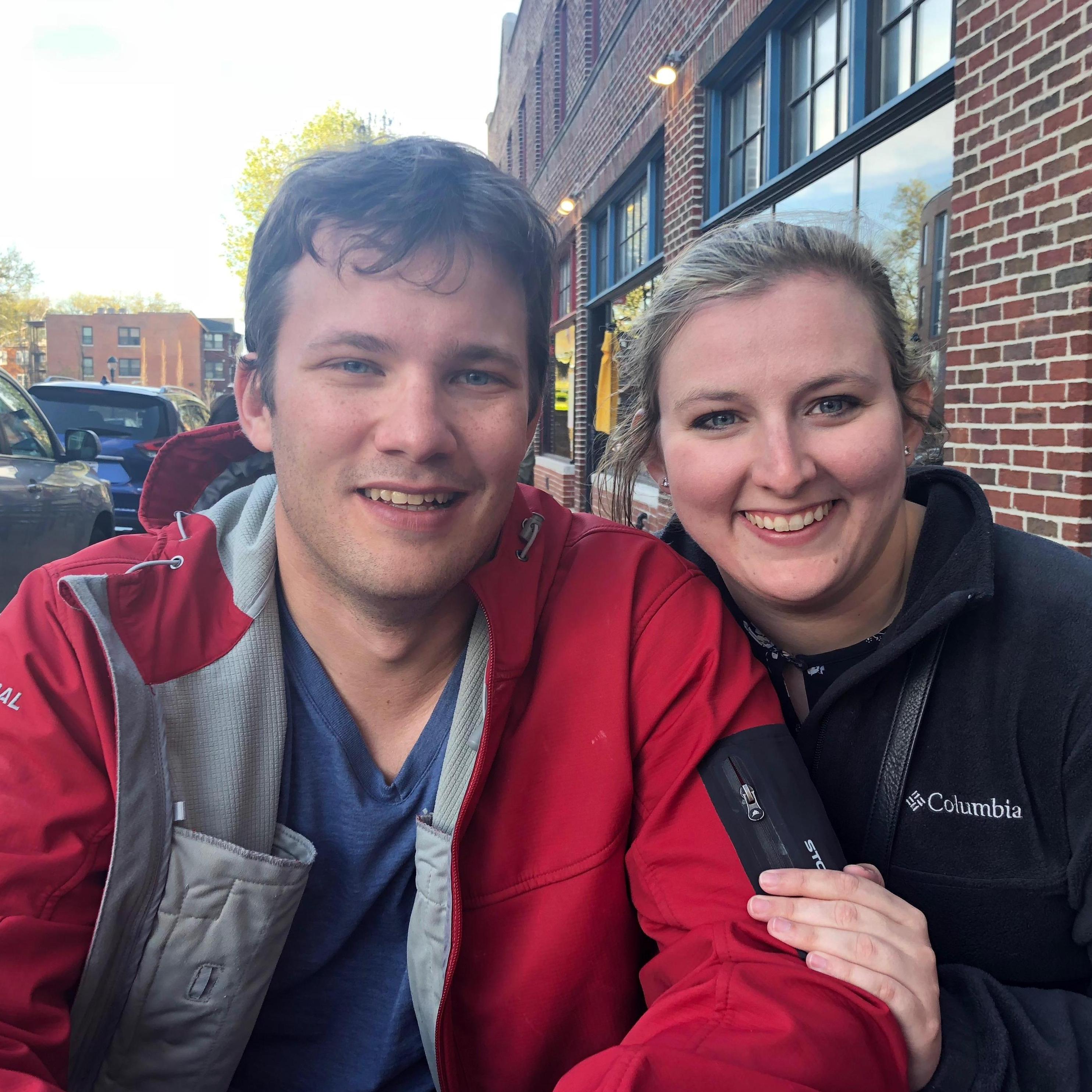 Trip to St. Louis early in our relationship