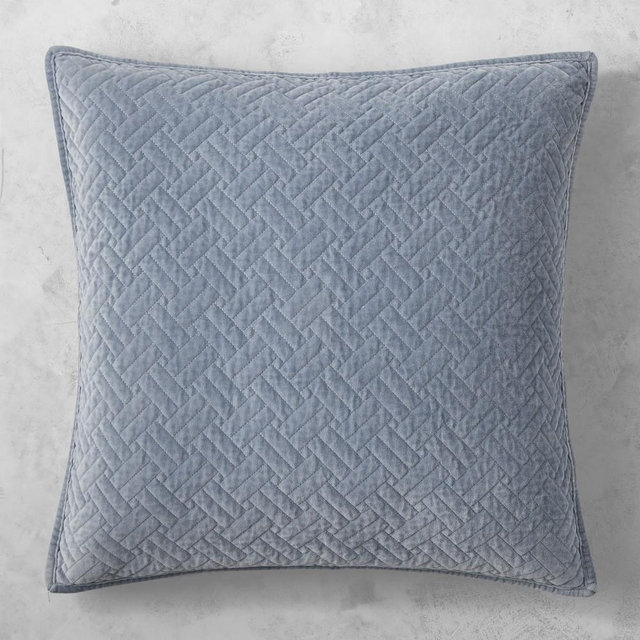 Heritage Lattice Velvet Pillow Cover