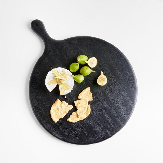 Tondo Small Ebonized Serving Board