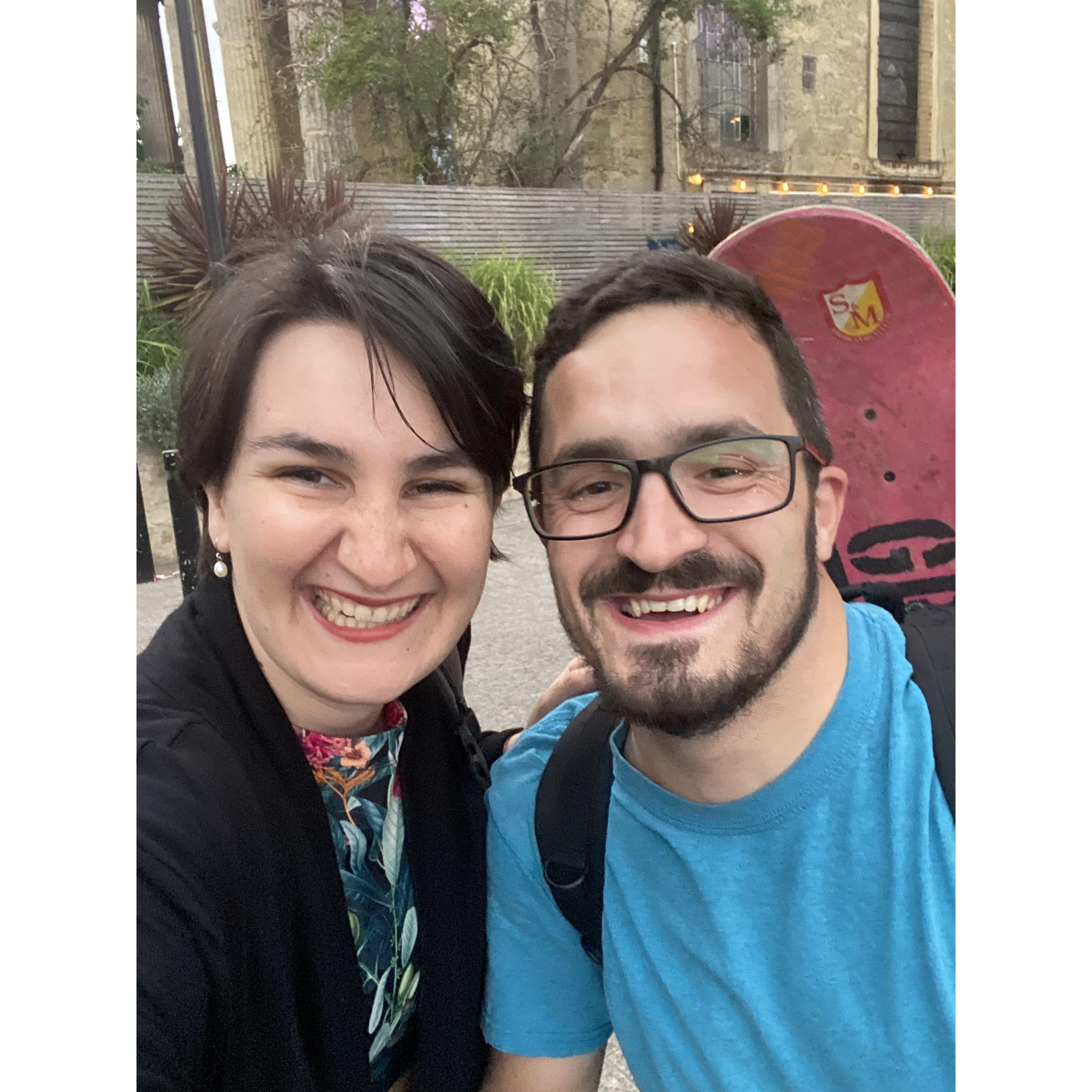 Our first picture together!
