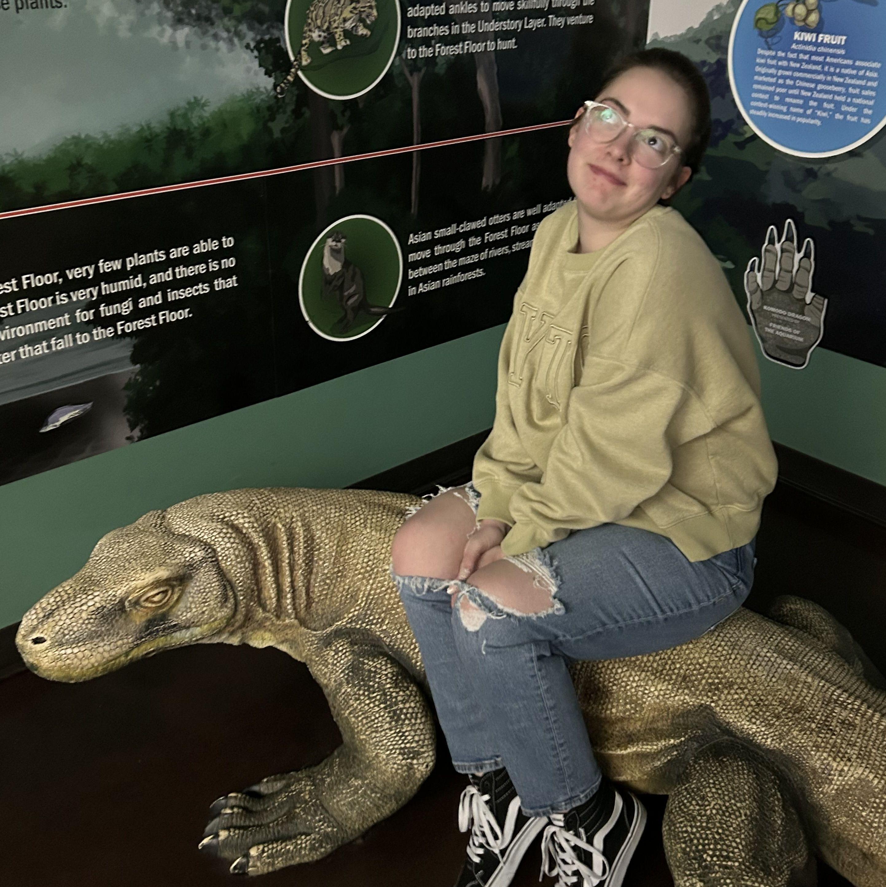Emma at the Aquarium! Dec 2024