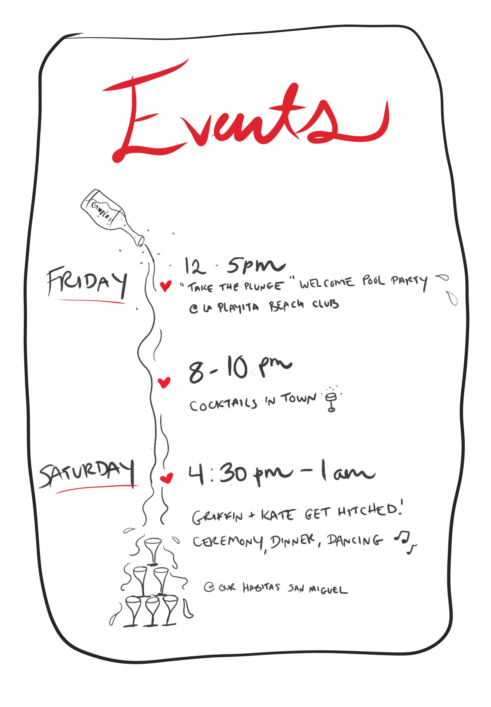 The Wedding Website of Kate Henderson and Griffin Camper