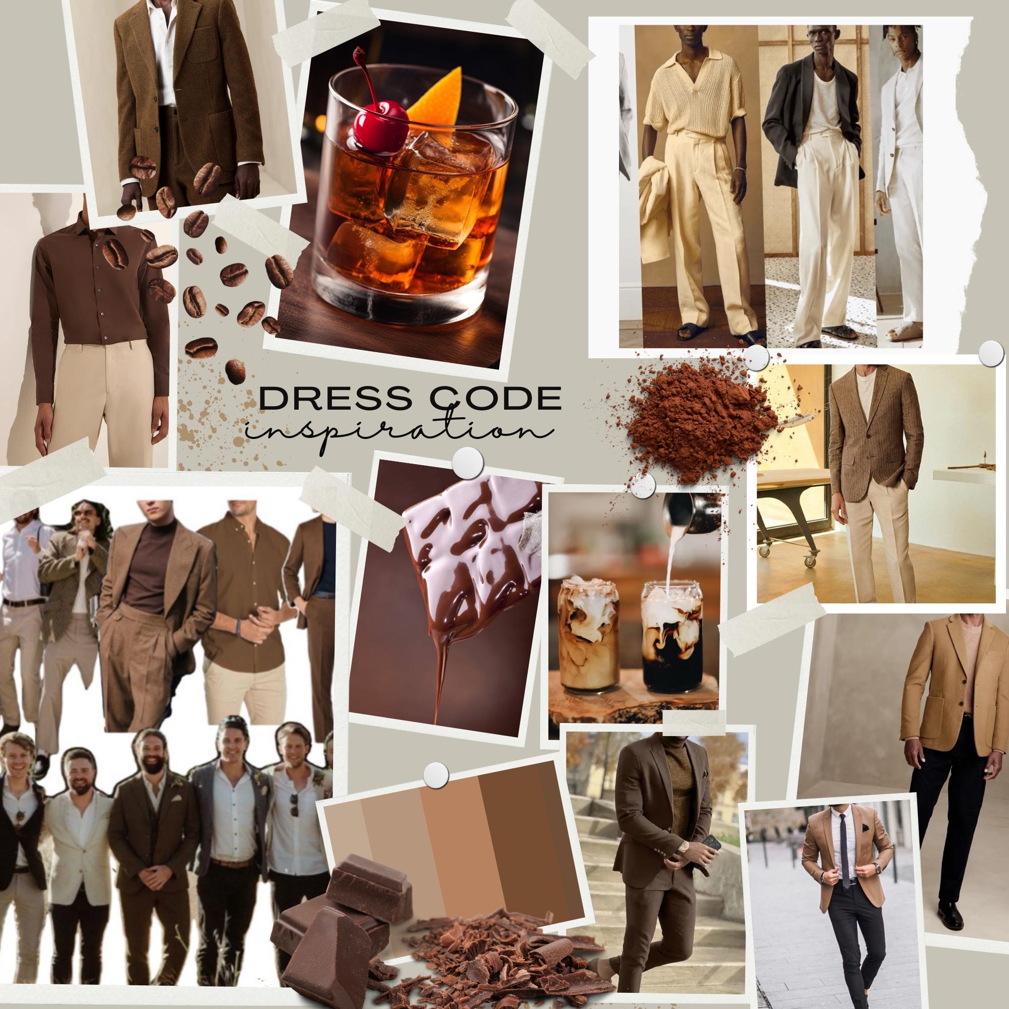 Feel free to play with textures and neutrals or shades of brown.