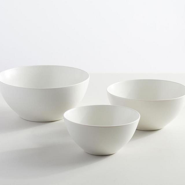 Mason Stoneware Mixing Bowls, Set of 3