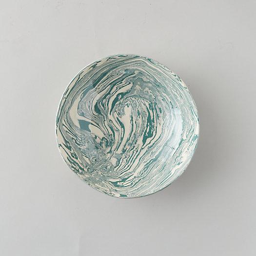 Marbled Ceramic Serving Bowl