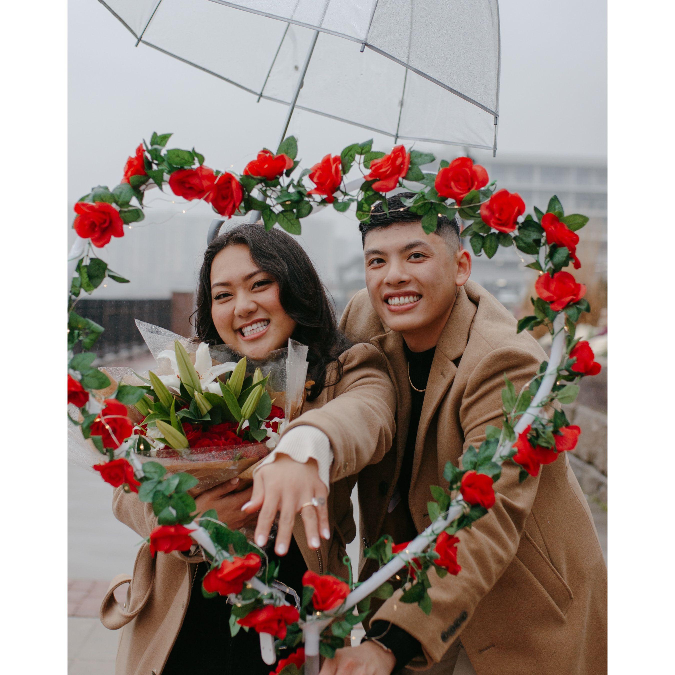 The day we said yes to forever!