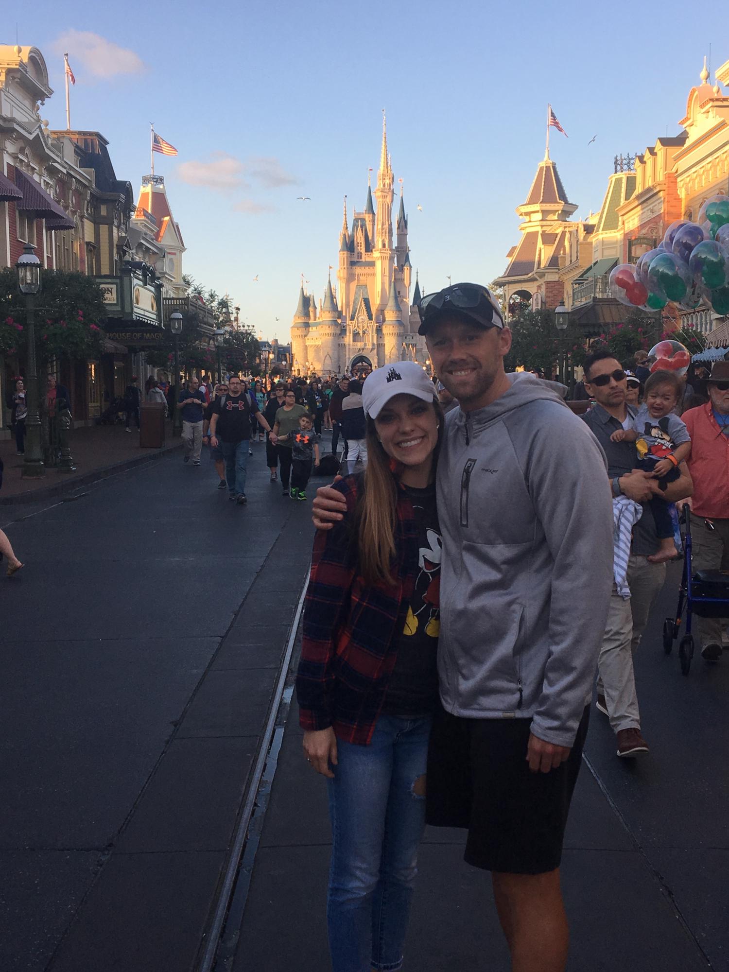 Our first Disney trip together