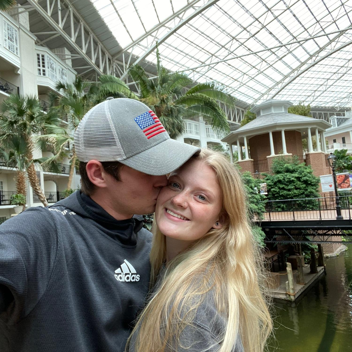 October 25, 2020 - Our first ‘trip’ together. Nashvegas for my birthday. We’ve been all over since.