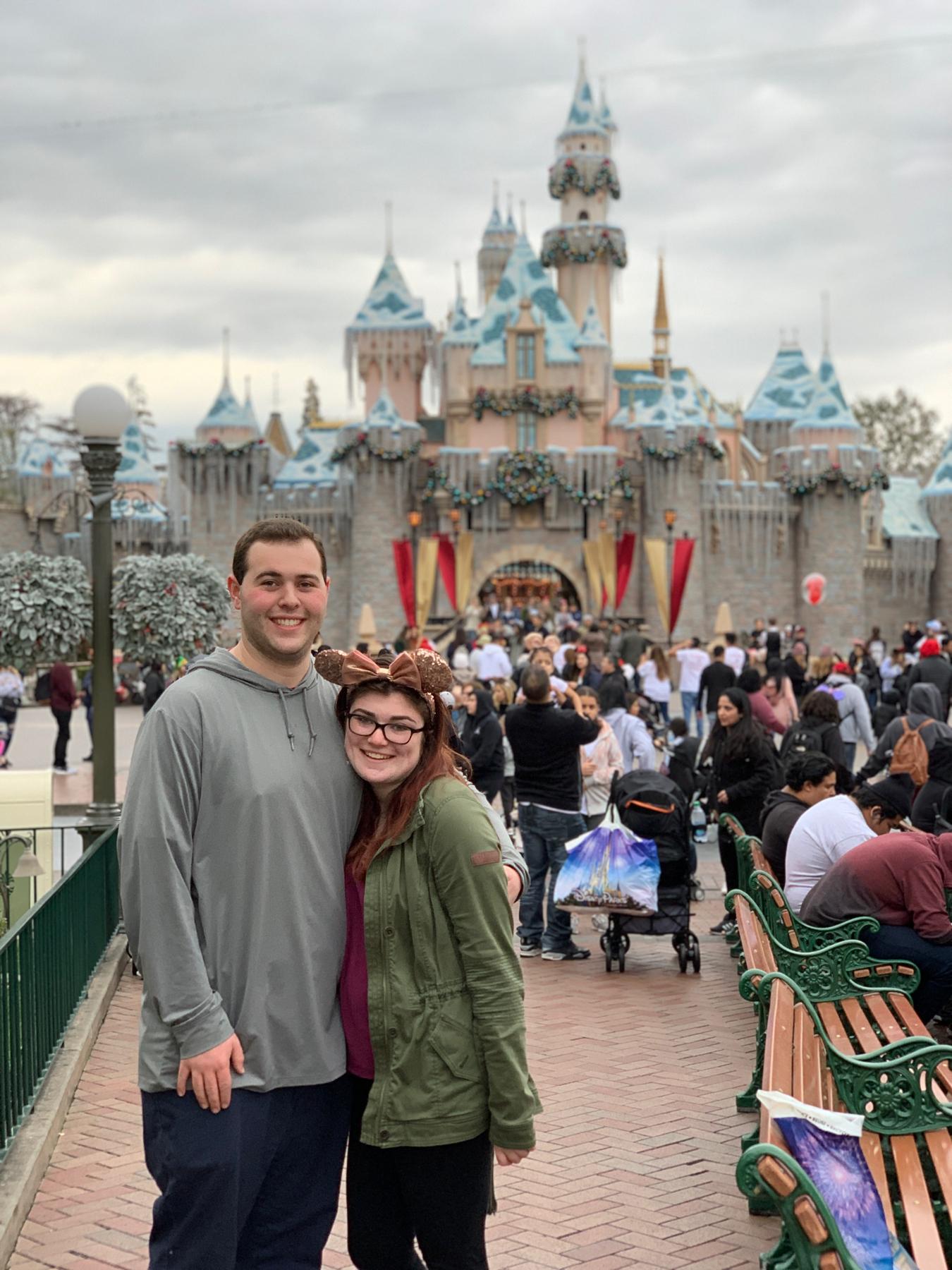 Our first time at Disneyland together!