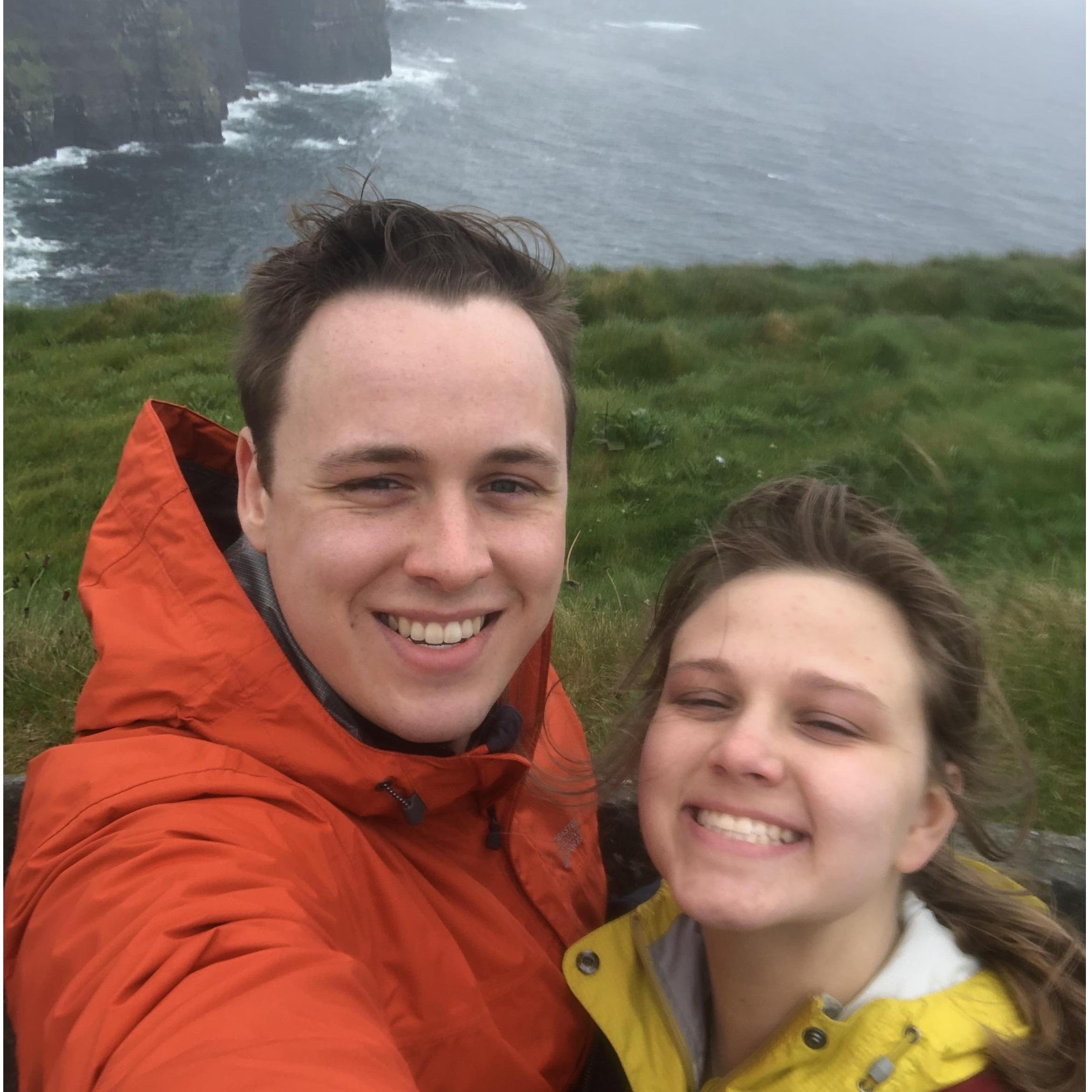 2019 - Cliffs of Moher, County Clare - THERE WAS WIND INVOLVED
