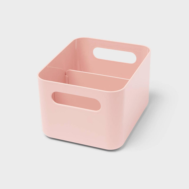 Cosmetic Vanity Makeup Bin Airy Pink - Brightroom™