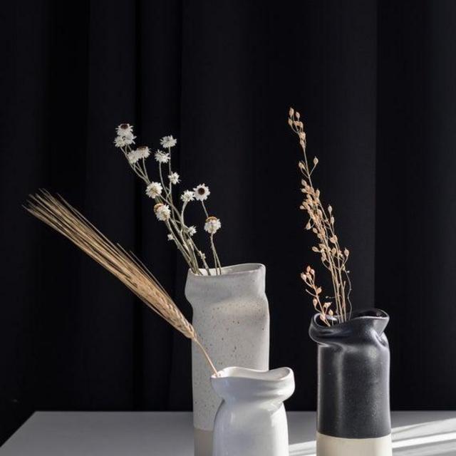 Pottery Flower Vase