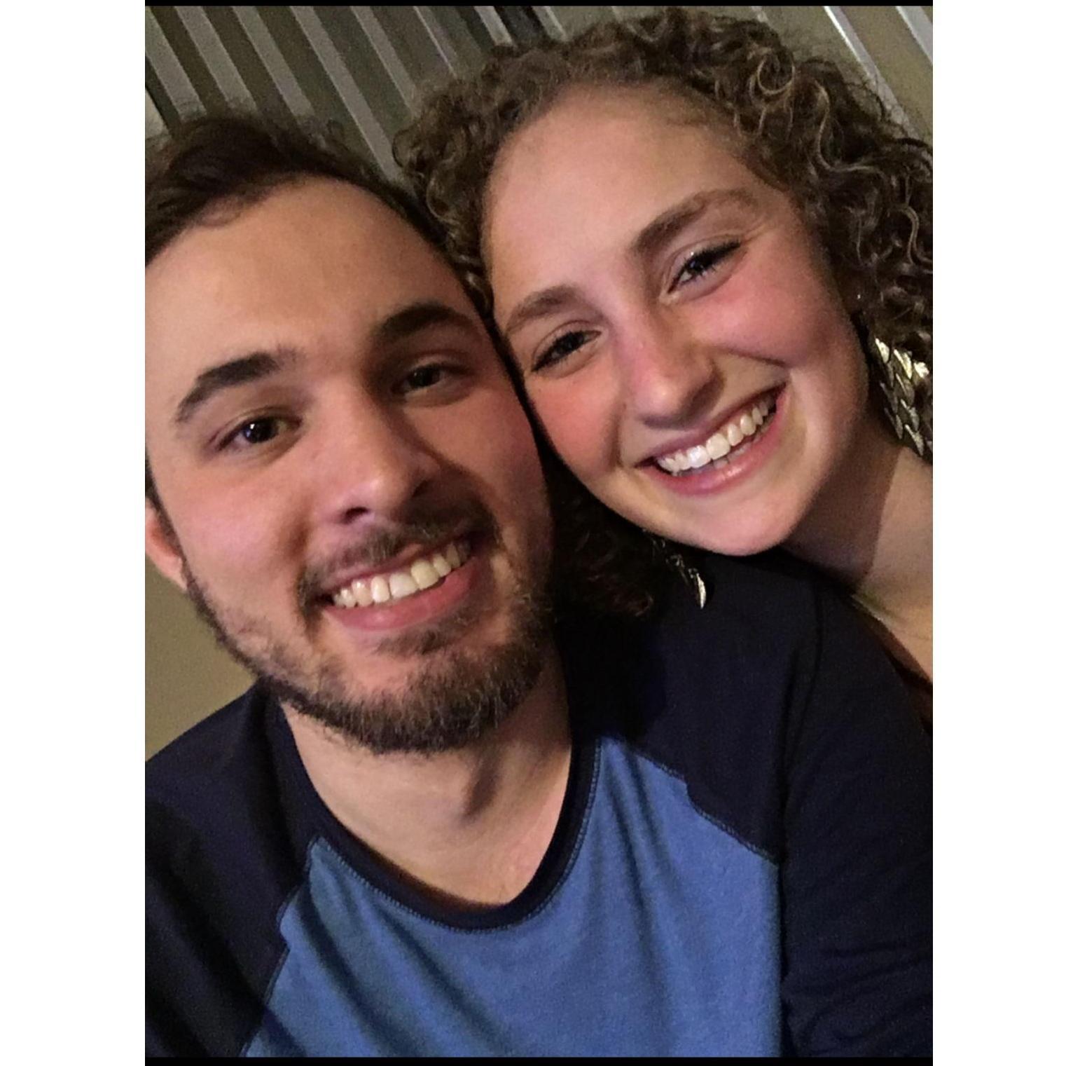 Our first picture together in Washington D.C.