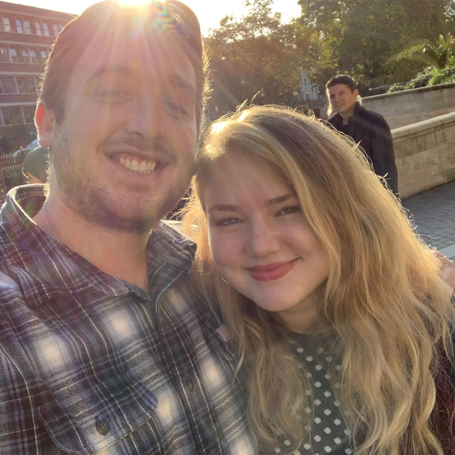 Apuzzo came to stay for a week in Oxford, and it was the best. But we totally weren't dating. No way.