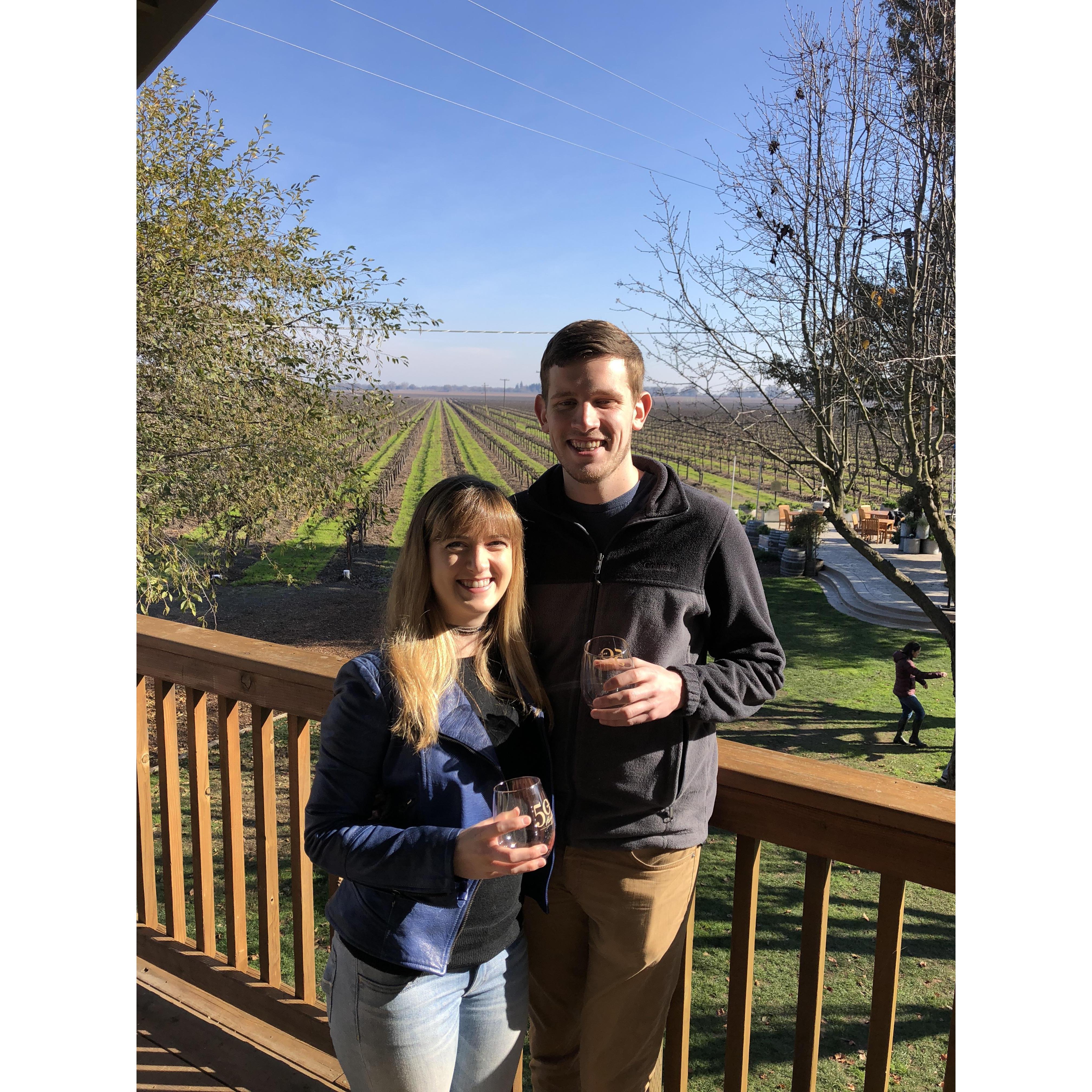 Bogle wine tasting, 2018