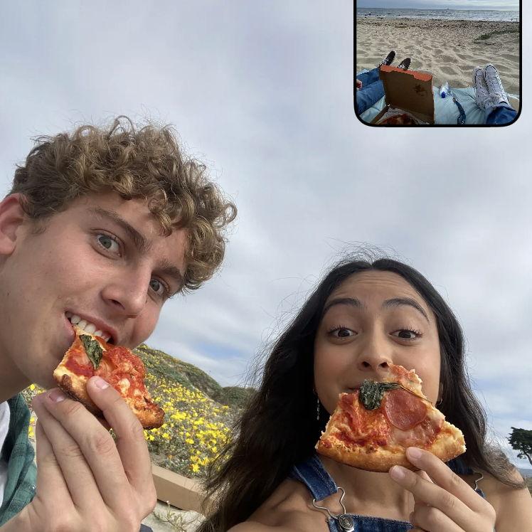 Second date + Pizza <3