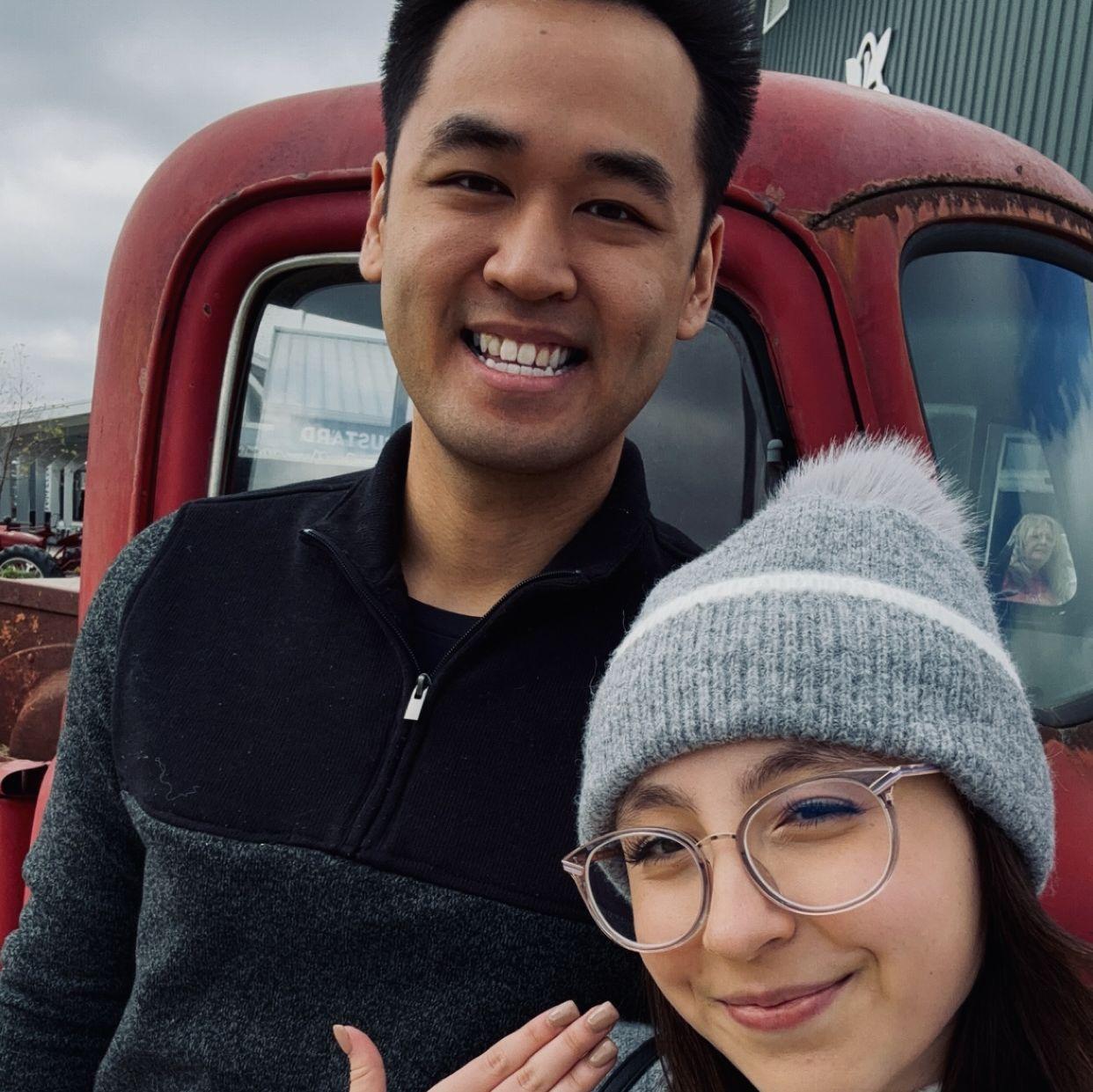 Our day together after the engagement!
