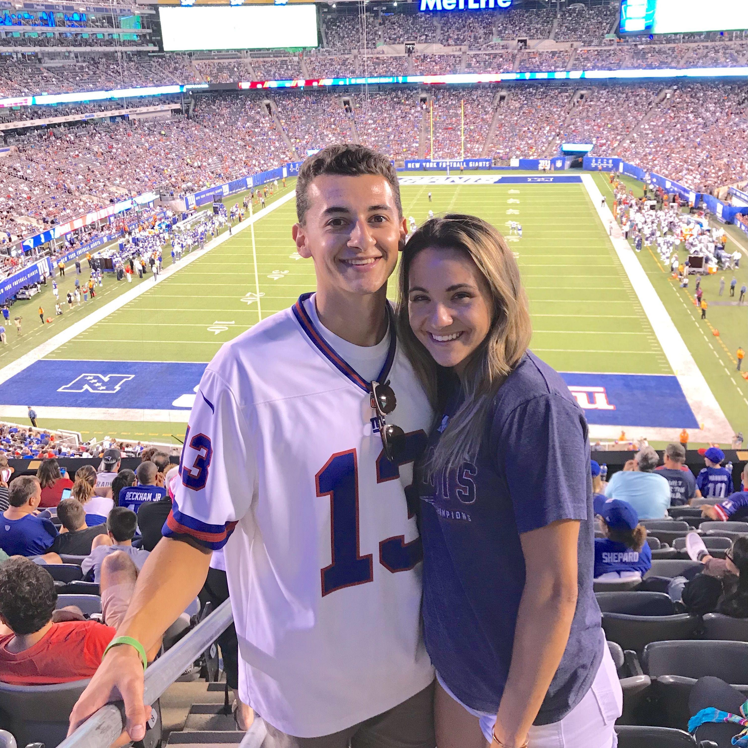 Our first NFL experience together!