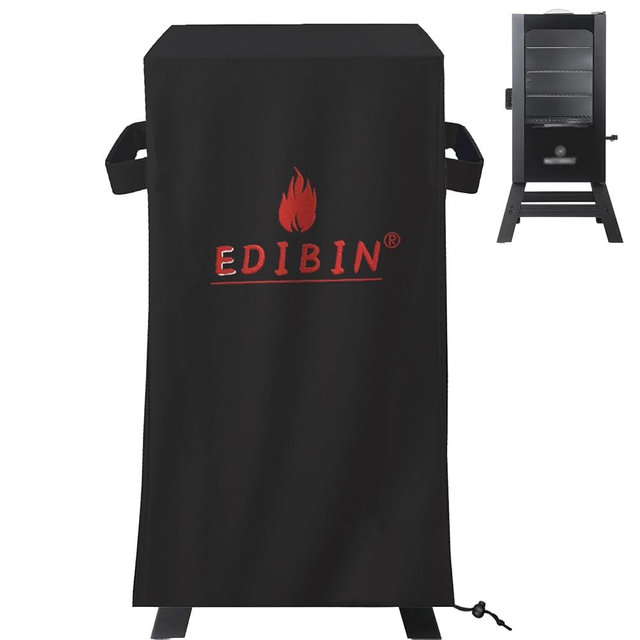 30 inch Electric Smoker Cover for Masterbuilt 30 inch Digital Electric Vertical BBQ Smoker with Leg,Heavy Duty Waterproof 30" Vertical Grill Cover for Masterbuilt MB20070421,23" W x 17" D x 39" H