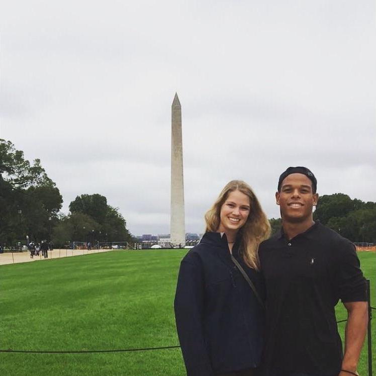 Visiting Derald during college.. little did I know we'd soon live in DC.