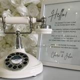 Leave a message in the audiobook (DEJA UN MENSAJE PARA NOSOTROS EN EL TELEFONO)
