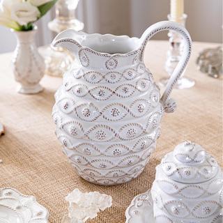 Jardins du Monde Ceramic Pitcher