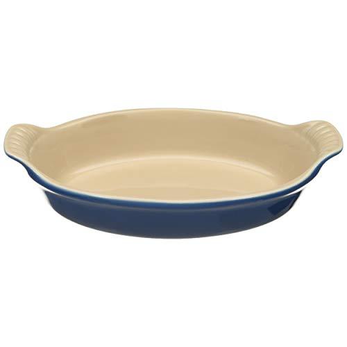 Le Creuset PG0400-2059 Heritage Stoneware Oval Au Gratin Dish, 24-Ounce, Marseille