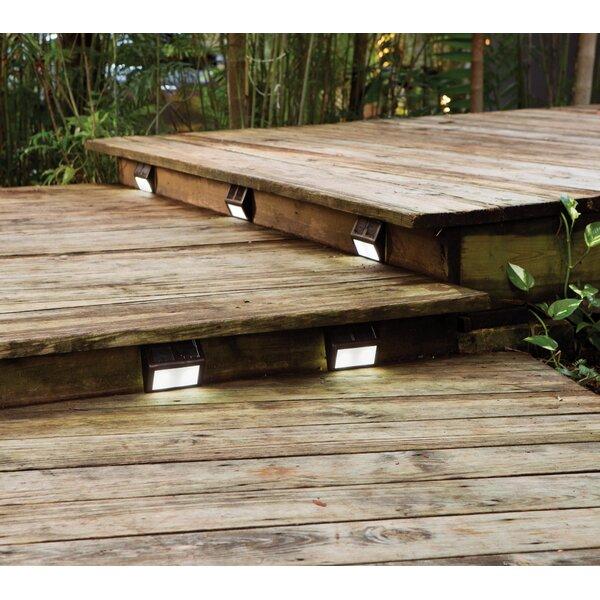 Solar Powered LED Step Light Pack (Set of 4)