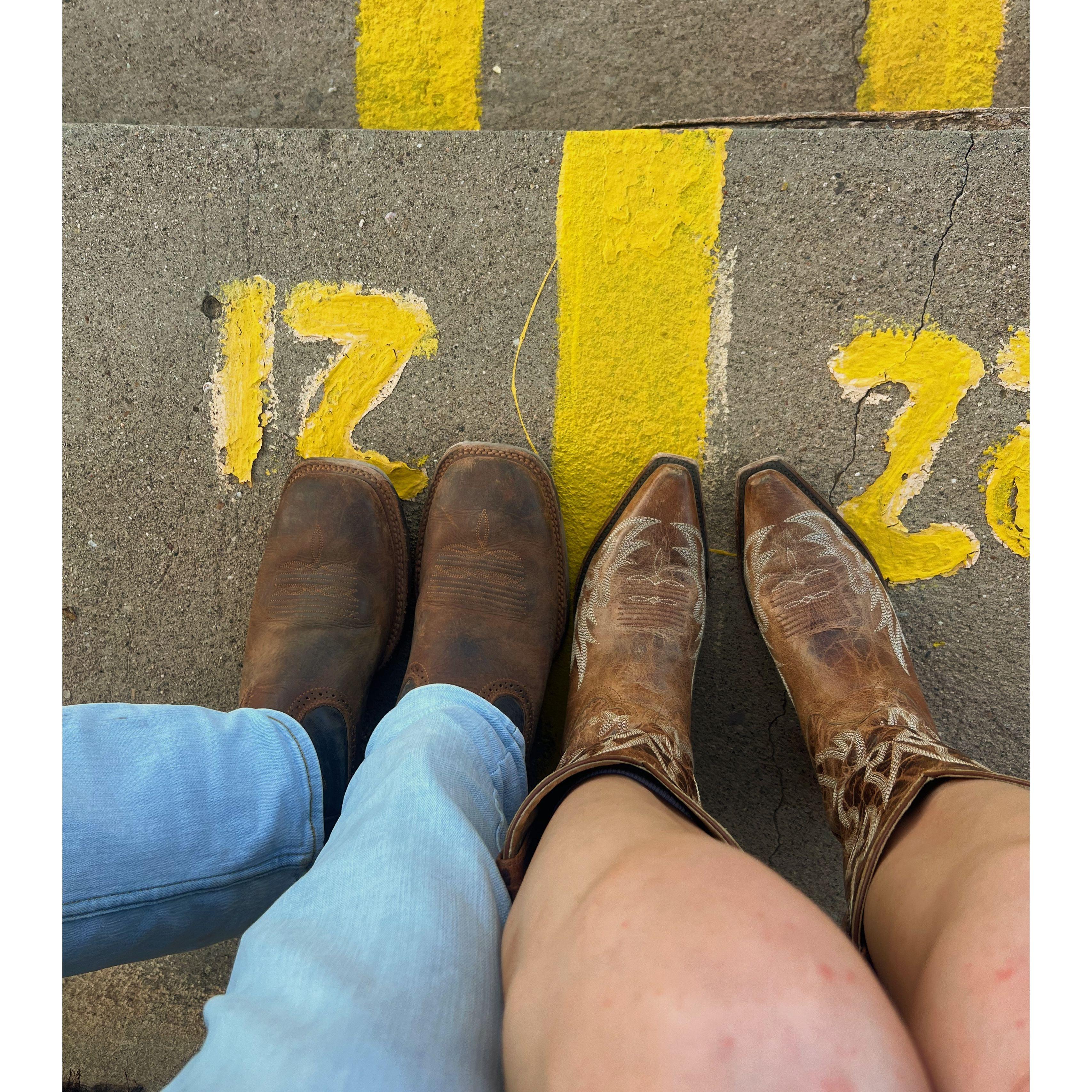 Head over boots for you!