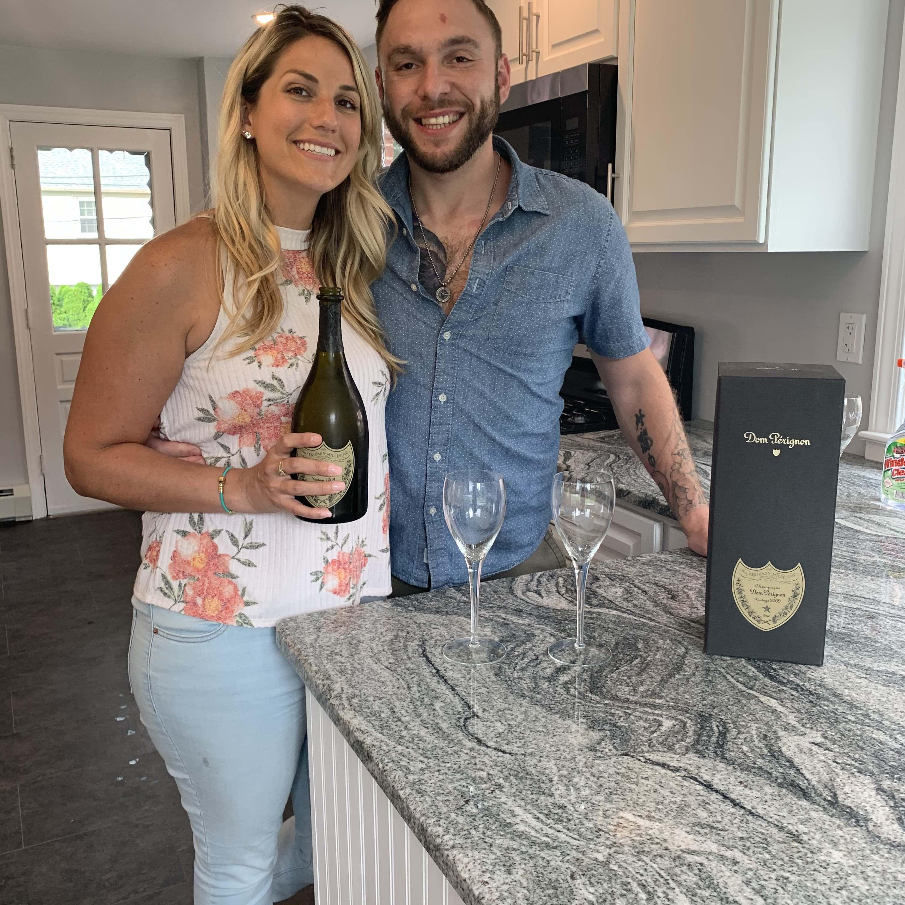 The day we settled on our house