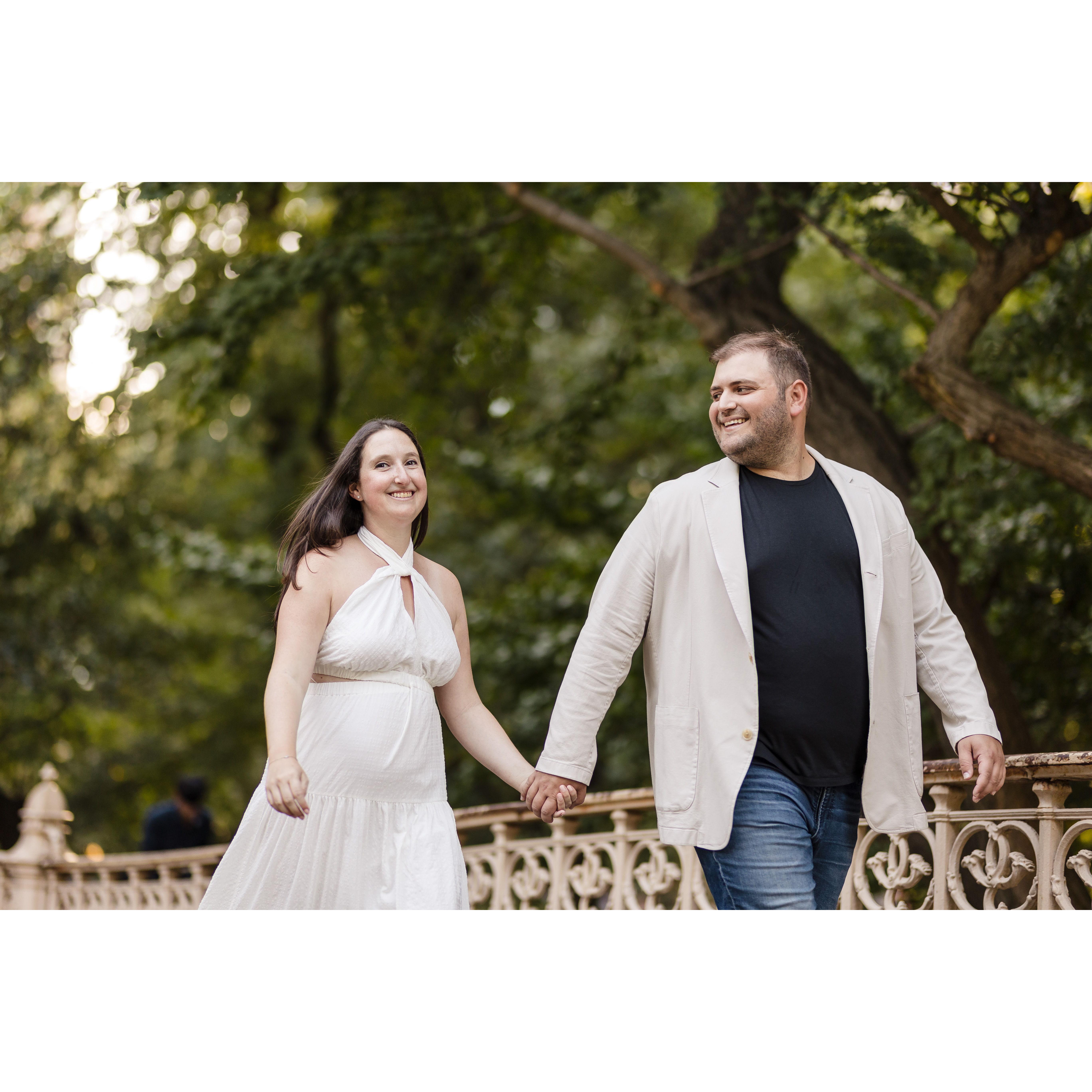 Engagement Shoot in Central Park