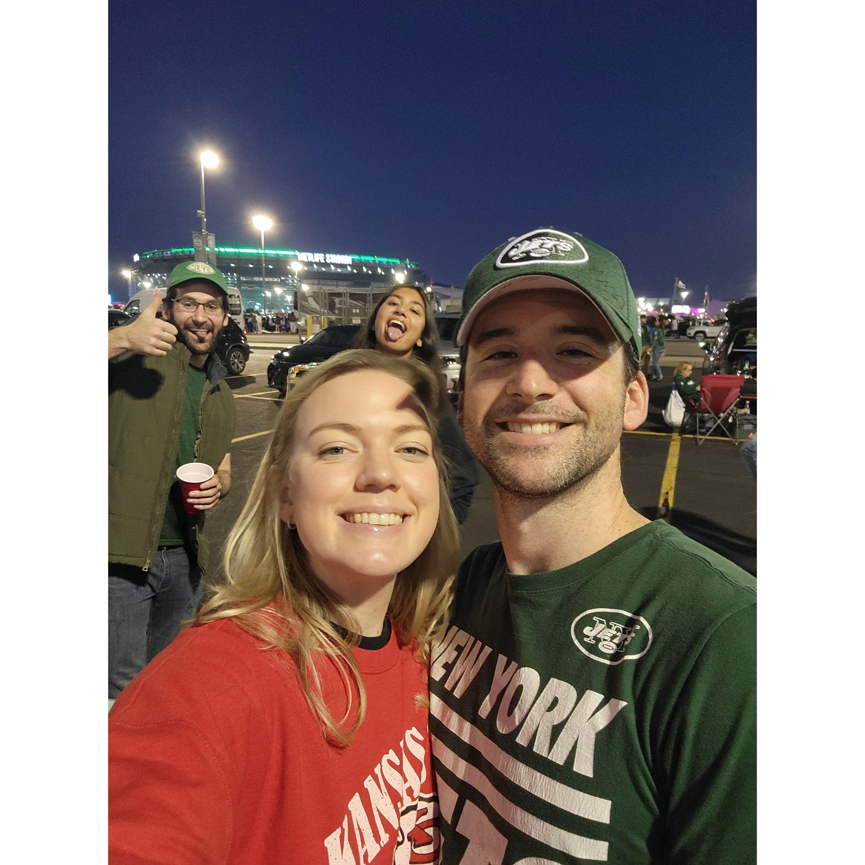 JETS/CHIEFS 2023! Taylor was THERE!