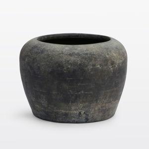 Lyre Terracotta Planter - 15" D x 11-1/2" H