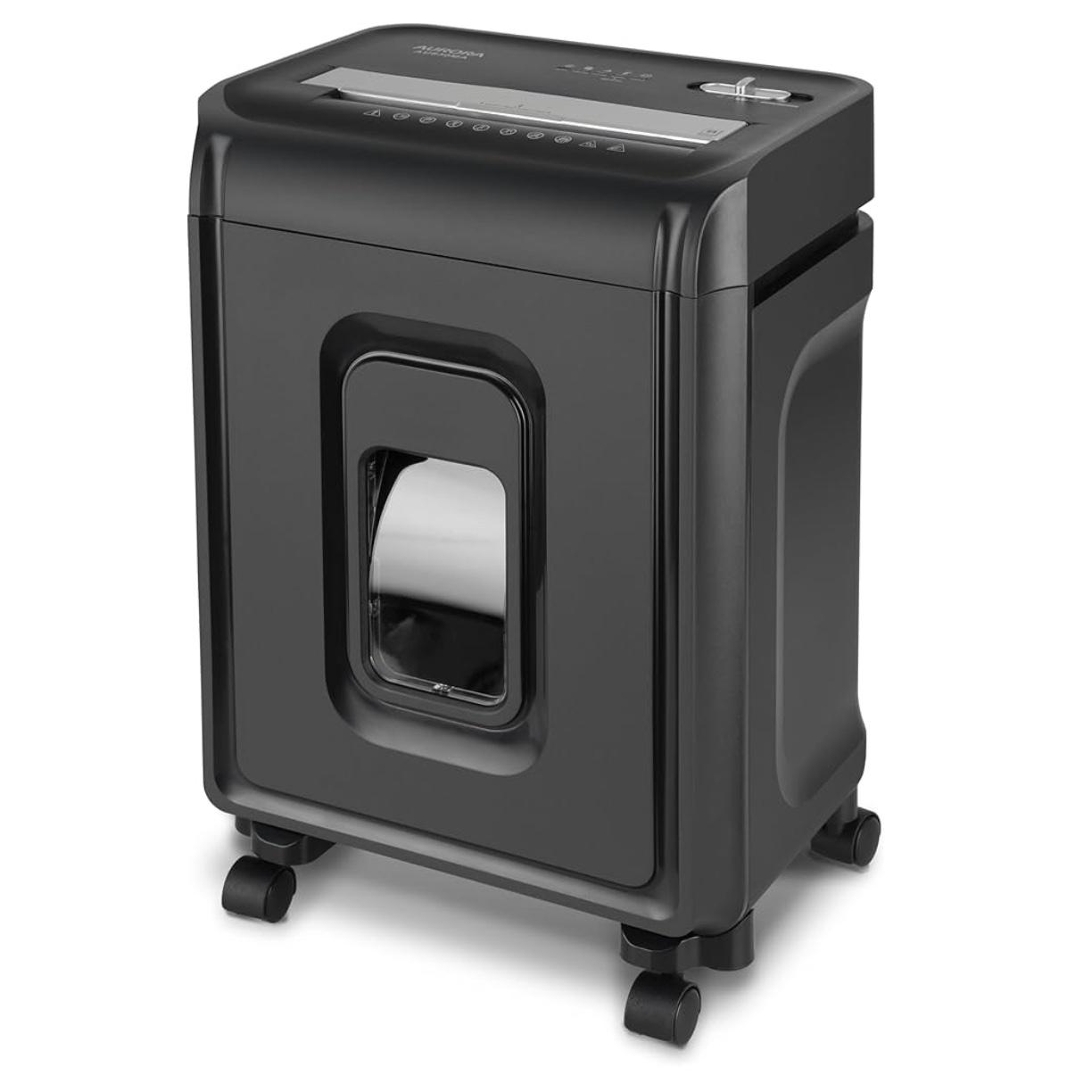 Aurora AU830MA High-Security 8-Sheet Micro-Cut Paper and Credit Card Shredder Security Level P-5