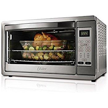 Oster - Extra Large Digital Countertop Oven, Stainless Steel