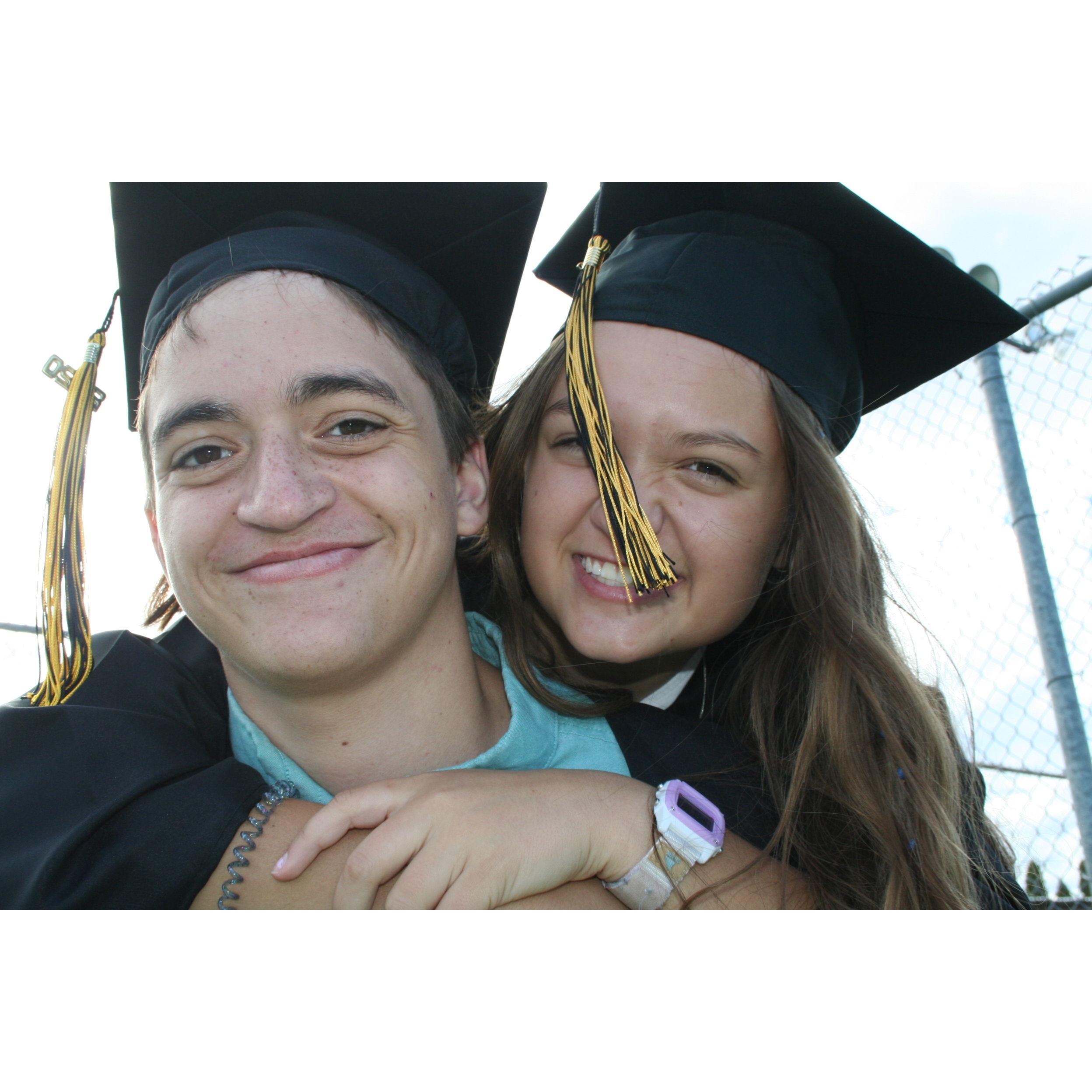 We graduated! & now we will be high school sweethearts for foreva