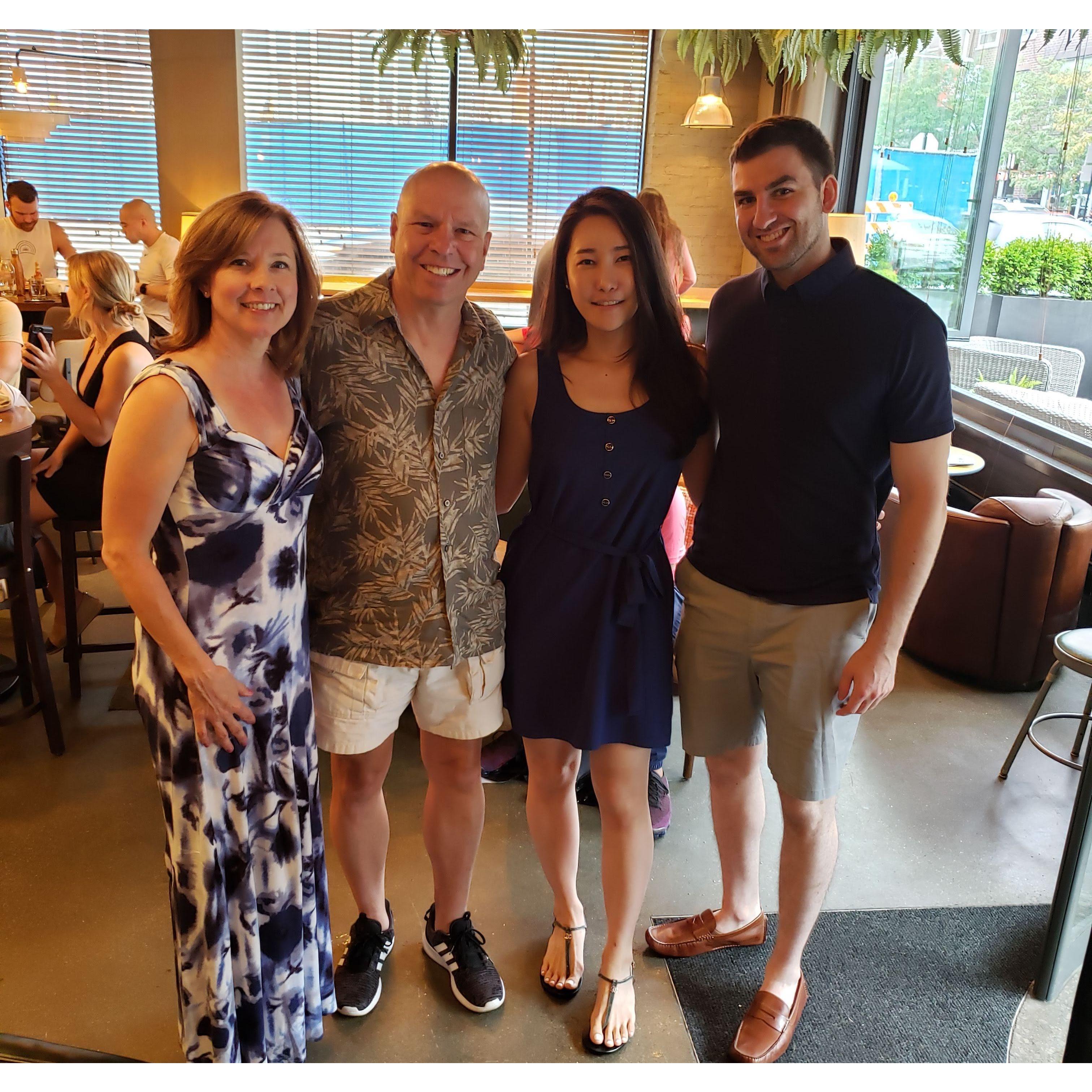 Weekend Brunch with Dad And Catherine