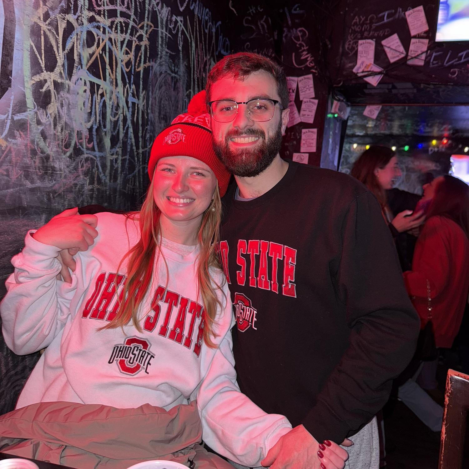 Ryan and I met up with our besties, Lauren and Anderson, for the OSU vs TEN football game!