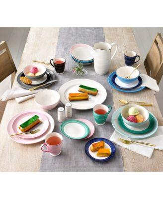 Charles Lane 4-Pc. Place Setting, Charcoal