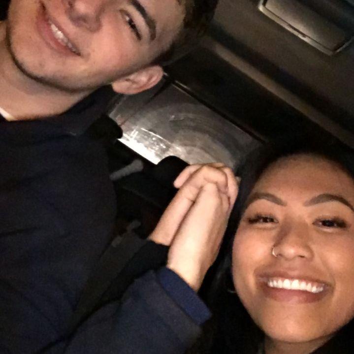 Our first date!