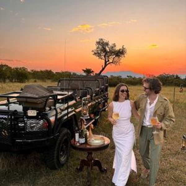 Dinner For Two in the African Bush