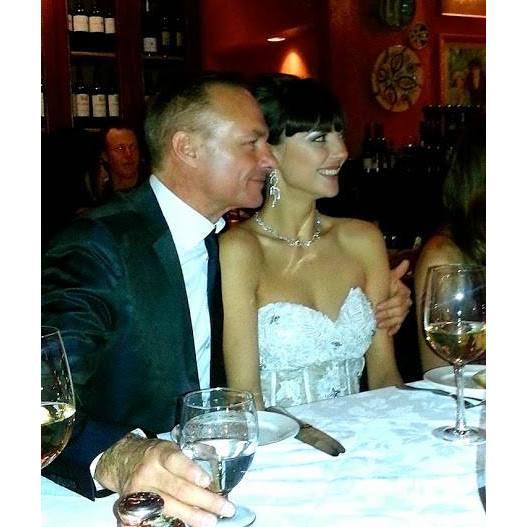 Our wedding reception.