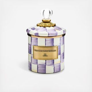 Violet Check Canister