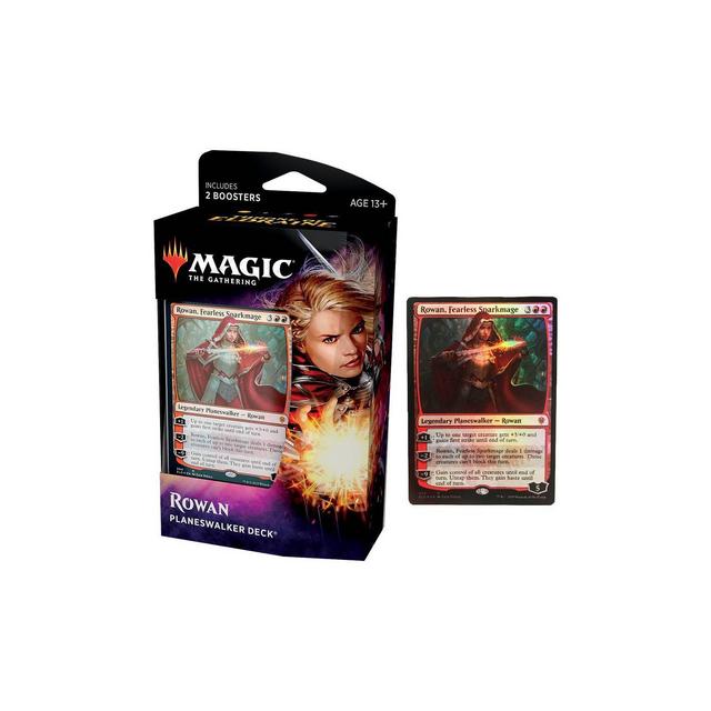 Magic Throne of Eldraine Planeswalker Deck 1 featuring Rowan
