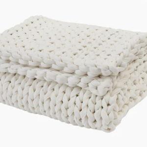 Knitted Weighted Blanket - 100% Cotton - Cotton Napper (Cloud White)