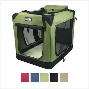 EliteField 3-Door Folding Soft-Sided Cat Crate